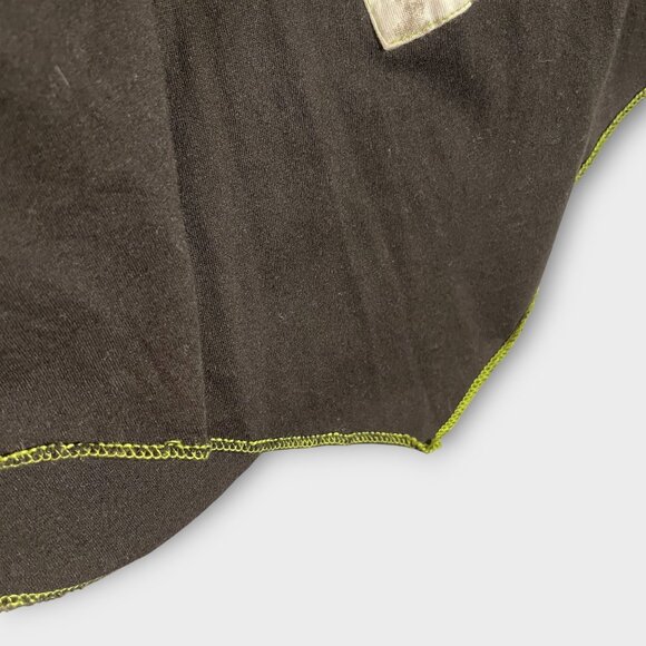 Parsley & Sage Popover Top XL Green Black V-Neck - Picture 3 of 6